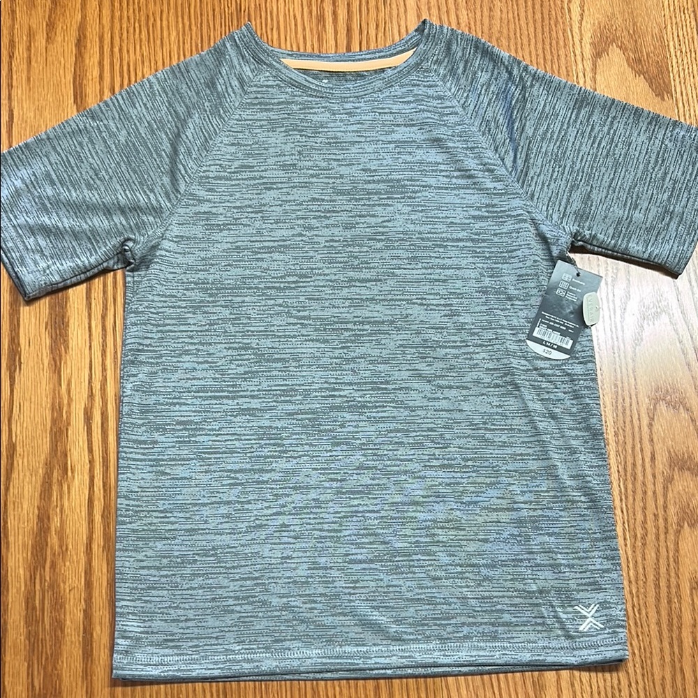 Xersion Kids Short Sleeve Tee - Heather Gray